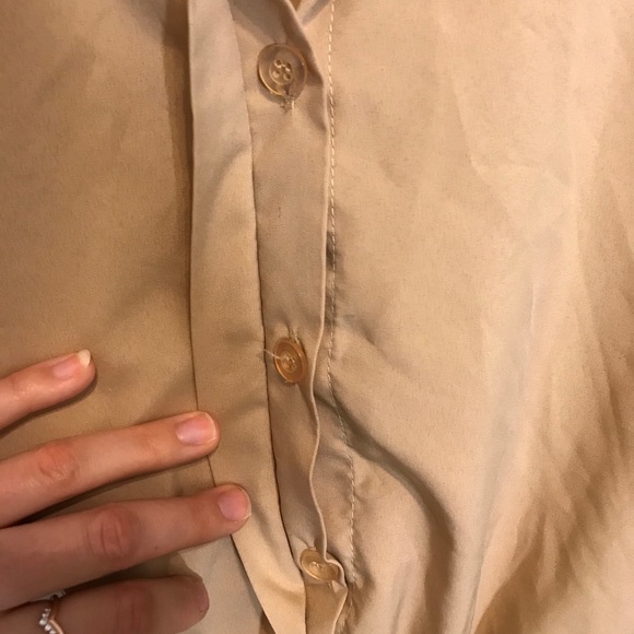 Classy tan shirtdress - Picture 7 of 7